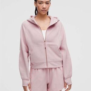 Lululemon Pink Haze Oversized Scuba Hoodie